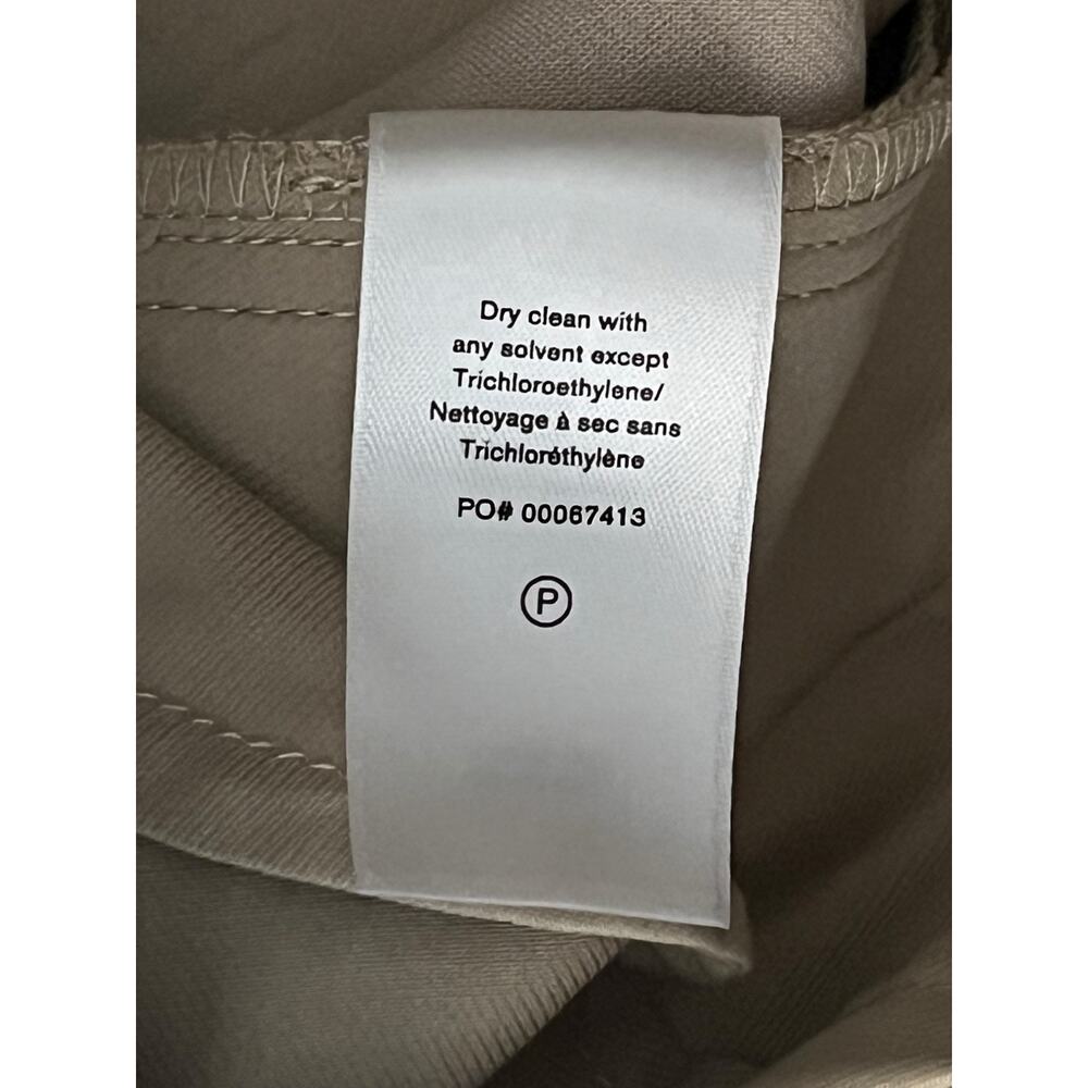 Rag & Bone pants Dylan wide leg cropped tan size 14 - Picture 7 of 7